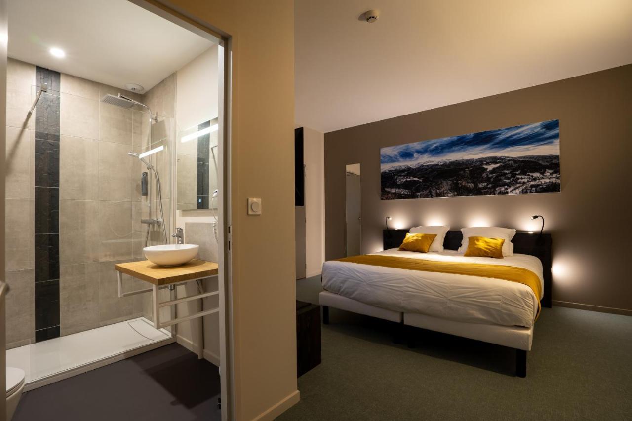 Hotel Le Geneve La Bourboule Exterior foto